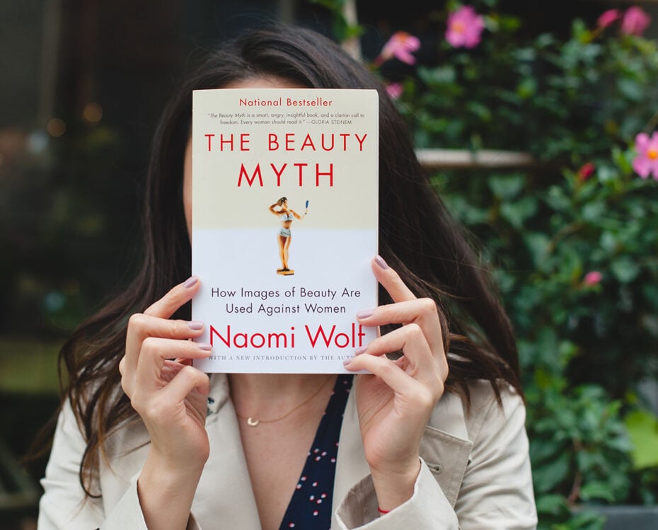 If you're always thinking you're not beautiful enough, society's high beauty standards is likely at the root of the issue. Here's how to overcome it and beat "the beauty myth." 