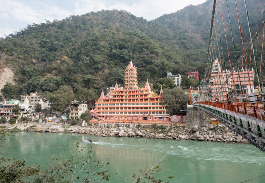 Ganges River - If you're visiting Rishikesh in North India, here's a travel guide with recommendations on where to stay and what to do.