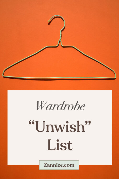 As helpful as it is to know what type of clothing works for you, it's equally beneficial to know what to avoid by making an "unwish" list. Here's how.