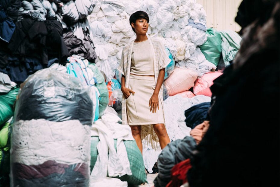 More clothings brands are now recycling unwanted waste into desirable fashion. These zero waste clothing companies are making pieces of art.