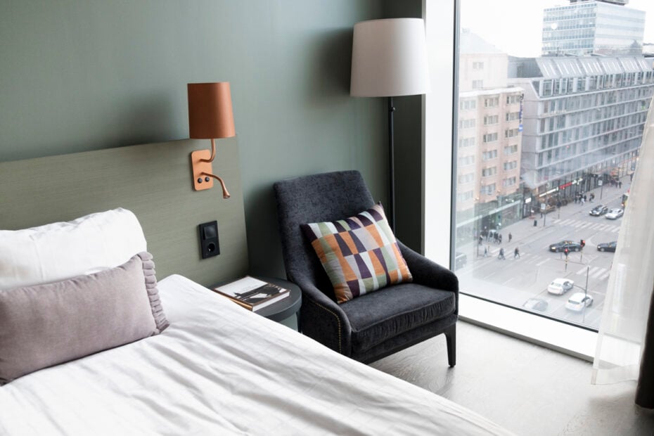 Scandic Continental is s sustainable hotel in Stockholm, Sweden. It's near Stockholm Central Central where you can easily catch the Arlanda Express to the airport. 
