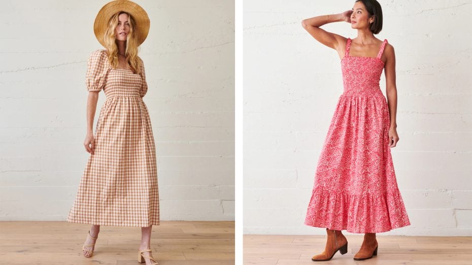 Affordable sustainable dresses