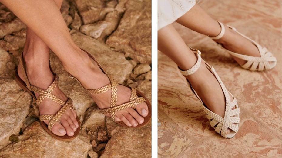 heeled summer sandals
